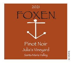 2021 Pinot Noir, Julia's Vineyard