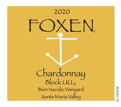 2020 Chardonnay, Bien Nacido Vineyard - Block UU
