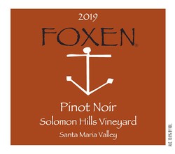 2019 Pinot Noir, Solomon Hills Vineyard