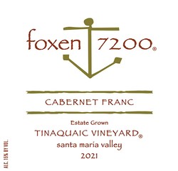 2021 Cabernet Franc, Tinaquaic Vineyard